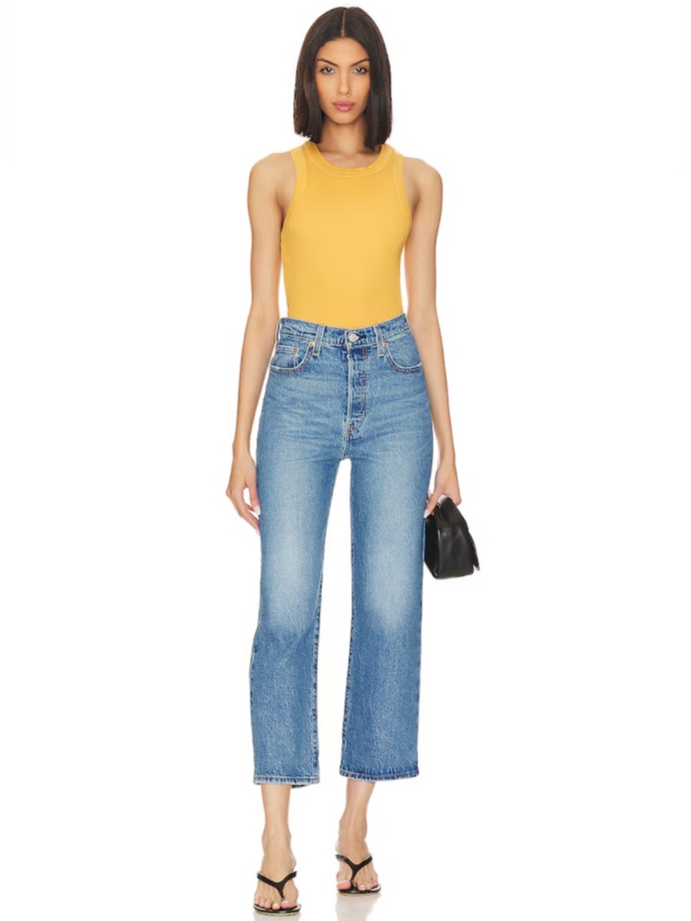 LEVI’S Ribcage Straight Ankle Jeans size‎ 24 High Rise